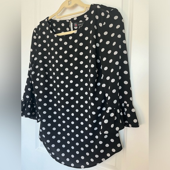 Carré Noir Small Polka Dot Blouse - Picture 2 of 6